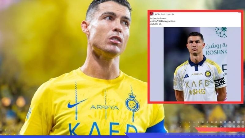 Bài đăng Cristiano Ronaldo úp mở chia tay Al Nassr