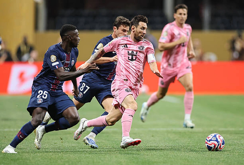 Inter Miami thua đậm trước PSG tại vòng 1/8